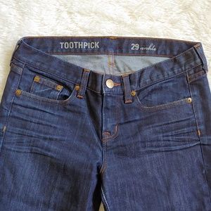 J.Crew Toothpick jeans